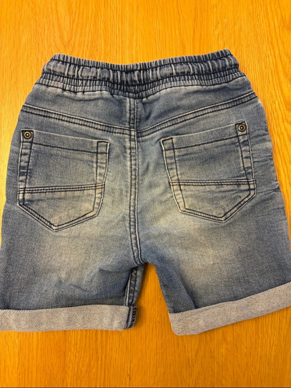 Kids Lightweight Denim Shorts - Blue - size 4 years